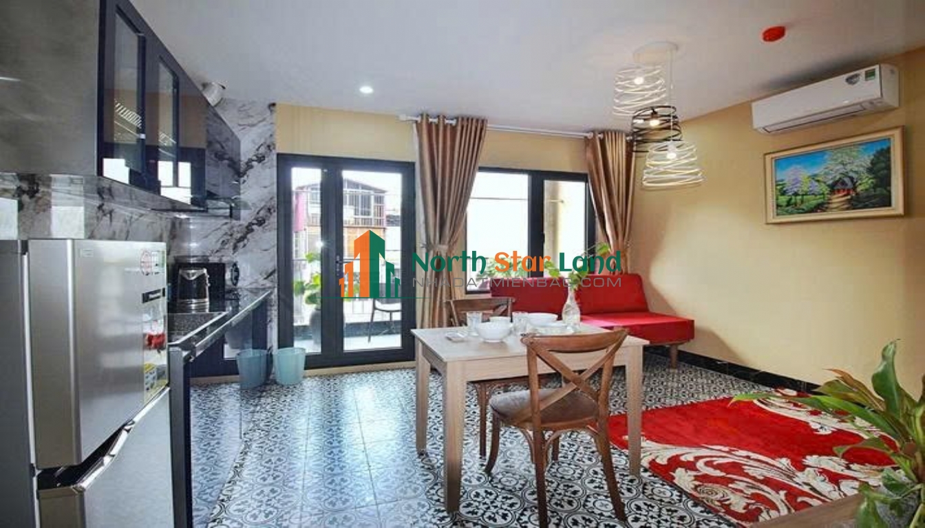 Cho thuê căn hộ dịch vụ Yên Phụ Tây Hồ 3