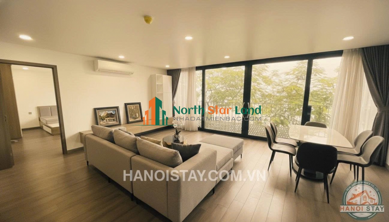 Cho thuê căn hộ dịch vụ view hồ Thuỵ Khuê,Tây Hồ 3