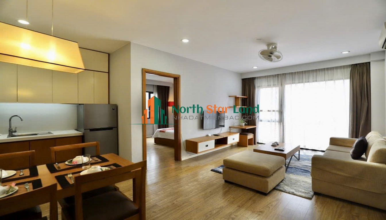 Cho thuê căn hộ dịch vụ Đào Tấn,Ba Đình 1