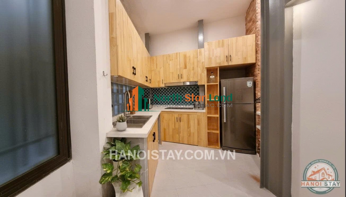 Cho thuê căn hộ dịch vụ nhà góc độc đáo 3PN,Đào Tấn,Ba Đình 5