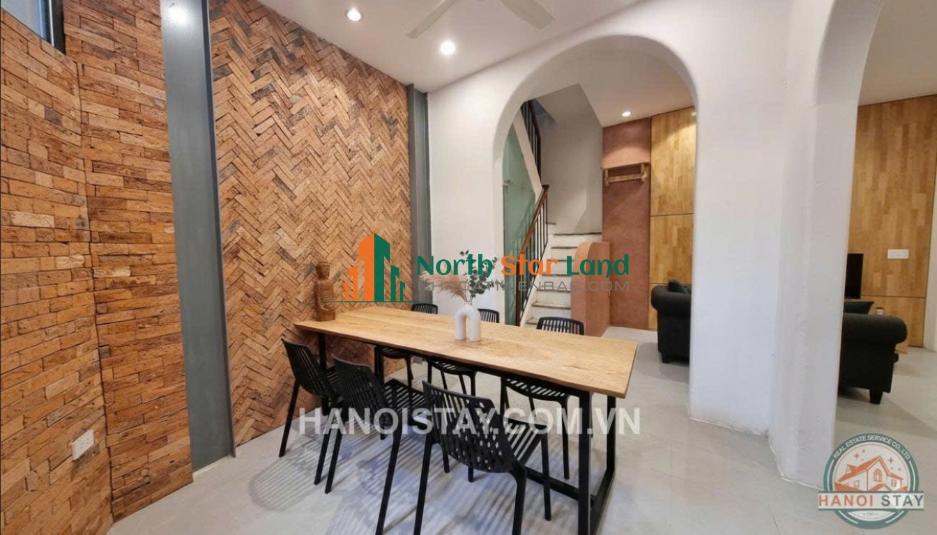 Cho thuê căn hộ dịch vụ nhà góc độc đáo 3PN,Đào Tấn,Ba Đình 7