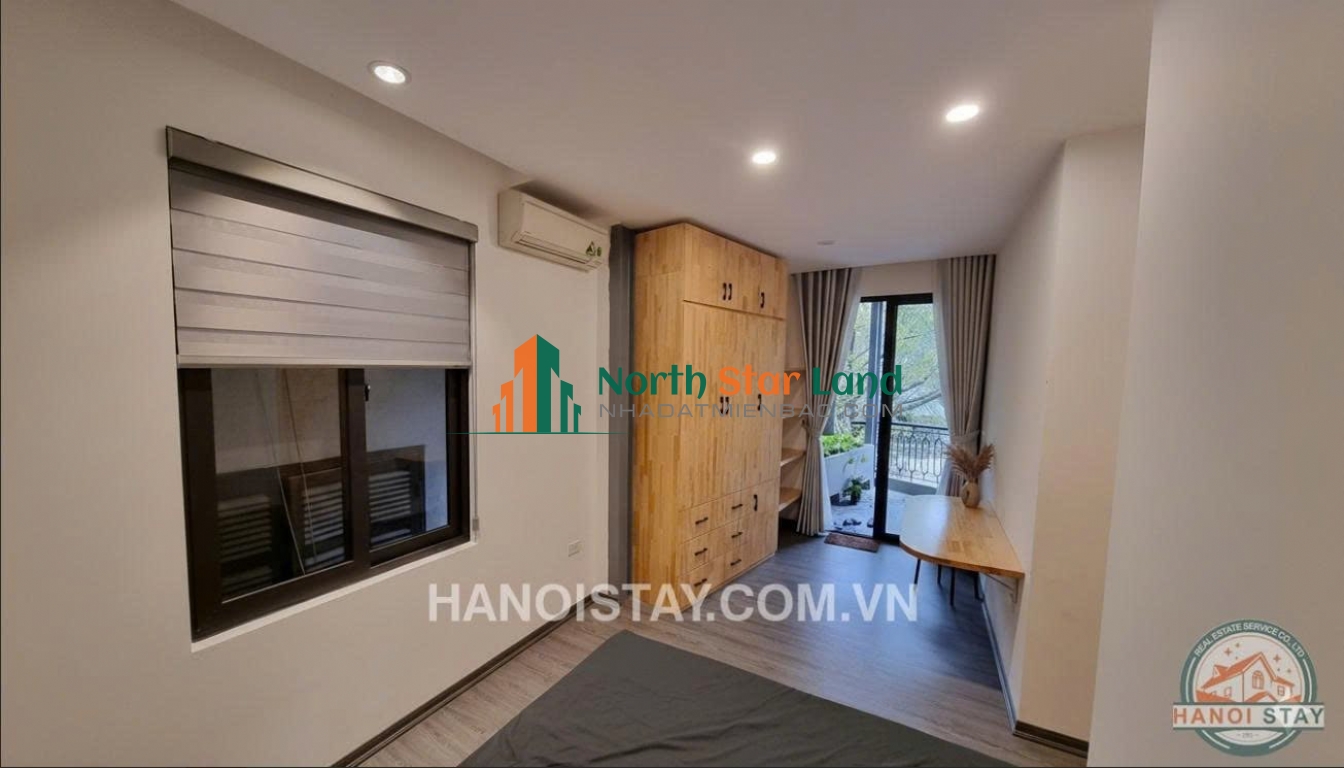 Cho thuê căn hộ dịch vụ nhà góc độc đáo 3PN,Đào Tấn,Ba Đình 9