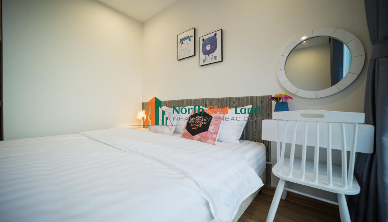 Cho thuê căn hộ dịch vụ 2PN VINHOMES SKYLAKE,Mỹ Đình 8