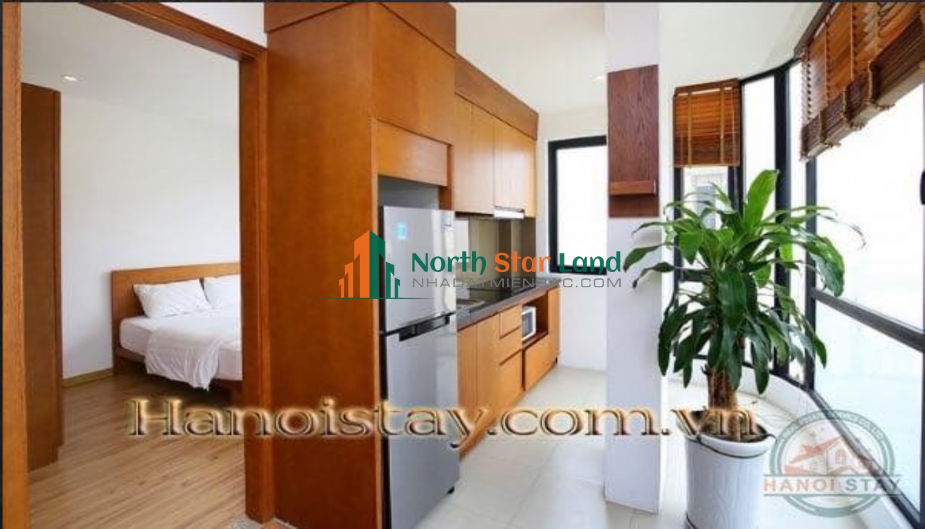 Cho thuê căn hộ dịch vụ 1PN Văn Cao,Ba Đình 6
