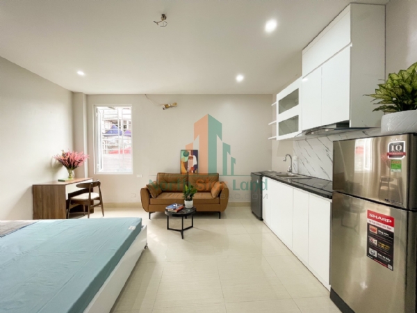 CĂN HỘ STUDIO VIEW HỒ TÂY TẠI YÊN HOA, TÂY HỒ – FULL NỘI THẤT – MÁY GIẶT RIÊNG