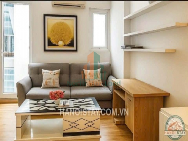 Cho thuê căn hộ dịch vụ 1PN Đống Đa