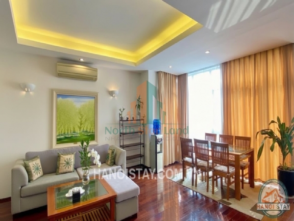 Cho thuê căn hộ dịch vụ 1PN Khâm Thiên,Đống Đa