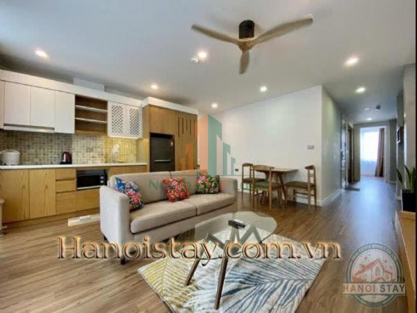 Cho thuê căn họ dịch vụ 1PN Mạc Đĩnh Chi,Ba Đình