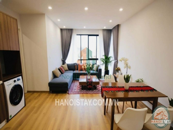 Cho thuê căn hộ dịch vụ 2PN  Đội Cấn,Ba Đình