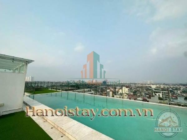Cho thuê căn hộ dịch vụ 2PN Ngọc Thuỵ,Long Biên