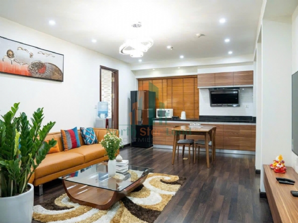 Cho thuê căn hộ dịch vụ 2PN Triệu Việt Vương,Hai Bà Trưng