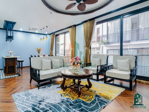 Cho thuê căn hộ dịch vụ 3Pn Đặng Thái Mai,Tây Hồ
