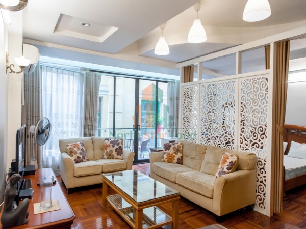 Cho thuê căn hộ dịch vụ Hàng Bài,Hoàn Kiếm