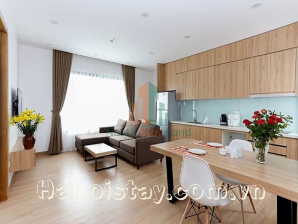 Cho thuê căn hộ dịch vụ Hoàng Quốc Việt,Cầu Giấy